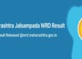 Maharashtra Jalsampada WRD Result 2024