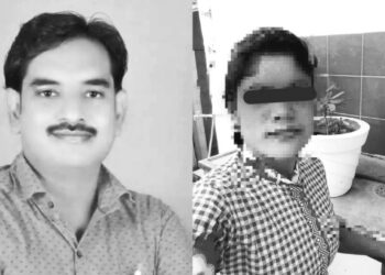 Deceased BJP leader Shailendra Jaiswal - left, accused woman arrested in the case - right