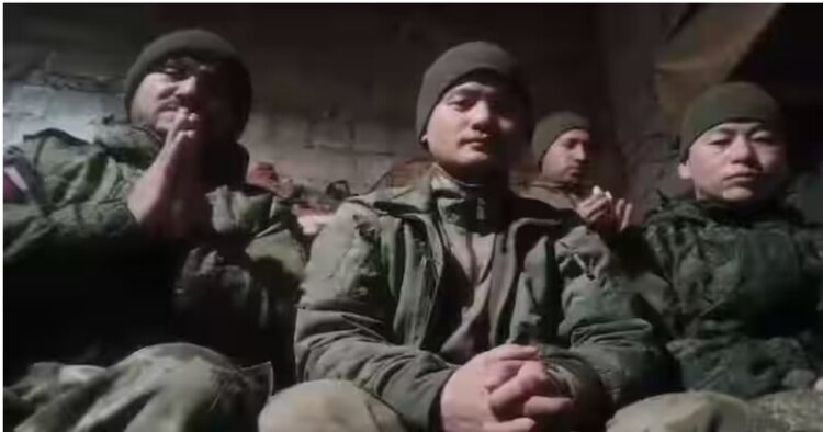 Nepali men stuck in Russia war Photograph:(Twitter)