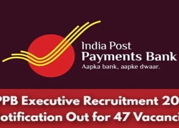 IPPB executive recruitment 2024 notification