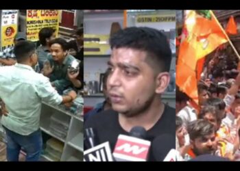 BJP holds Hanuman Chalisa Yatra following attack on Hindu shopkeeper who played Bhajan near Mosque (Image: X)