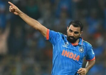 Indian team Cricketer and Pacer, Mohammed Shami