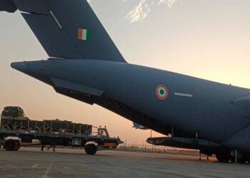 Indian Air Force's C-17 Aircraft successfully airdrops heavy platform