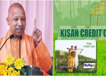 Uttar Pradesh Chief Minister Yogi Adityanath (Left)