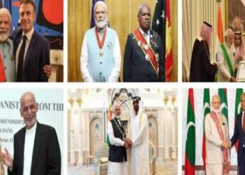 International awards received by PM Modi