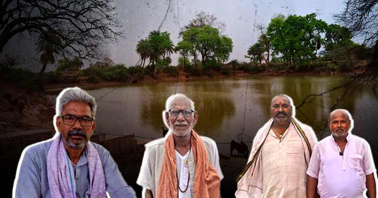 One of the ponds revived by the locals in Jakhni village located in Banda district of Uttar Pradesh: An Oasis of hope (Image: Subhi Vishwakarma, Organiser)