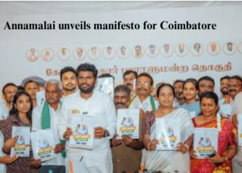 K Annamalai unveils manifesto