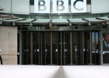 Exterior of the BBC Office (Image Source NDTV)