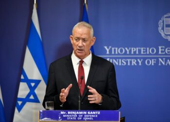 Knesset Member, War Cabinet Member Benny Gantz