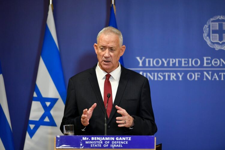 Knesset Member, War Cabinet Member Benny Gantz