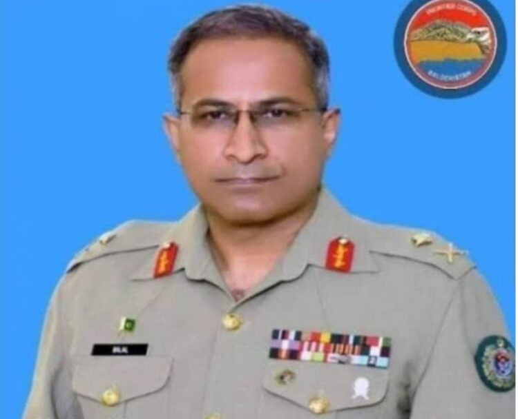 Lt Gen Ayman Bilal Safdar, Commander of Mangla Corps