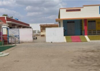 Government school where Dalit Girls were asked to clean toilets. (Image Credit: the Hindu)