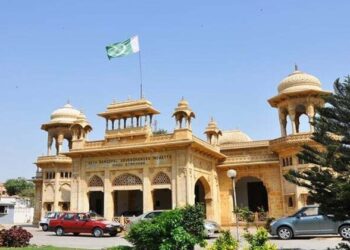 A file view of the Hindu Gymkhana in Karachi. (Image Credite: AFP)