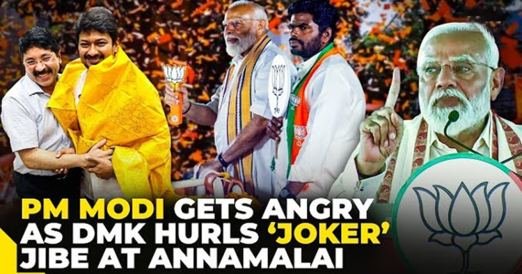 PM Modi denounces Marans's remark at Annamalai