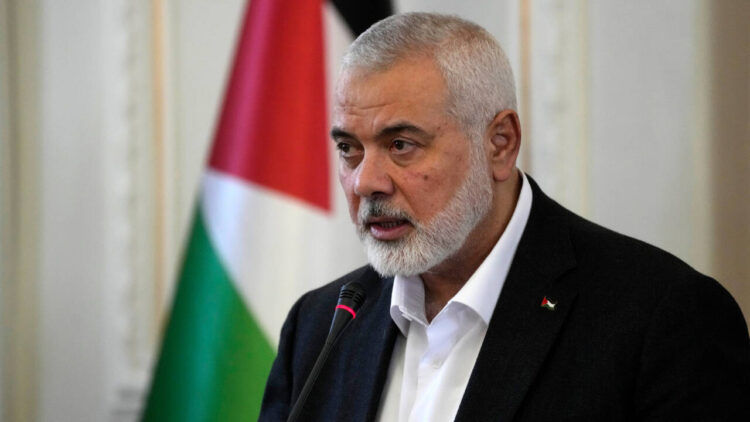 Exiled Hamas Chief Ismail Haniyeh