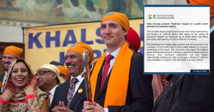 Canadian PM Justin Trudeau (Khalsa Day Event Toronto)