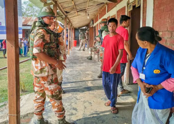 Following incidents of violence, re polling begins in Manipur today (Image Source: India Today)