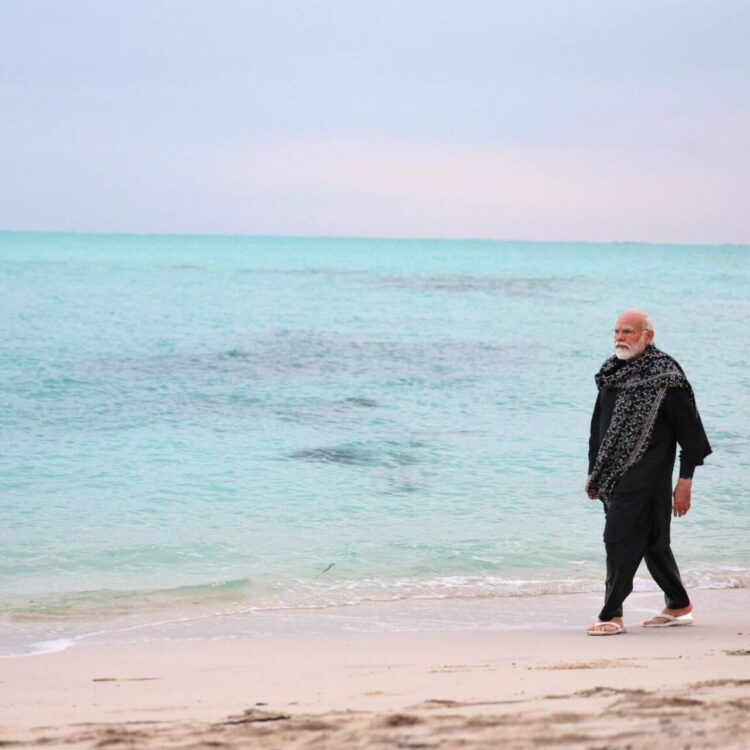 Prime Minister Narendra Modi in Lakshadweep Islands
