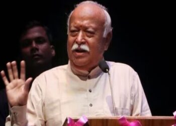 Rashtriya Swayamsevak Sangh (RSS) Sarsanghchalak Dr Mohan Bhagwat