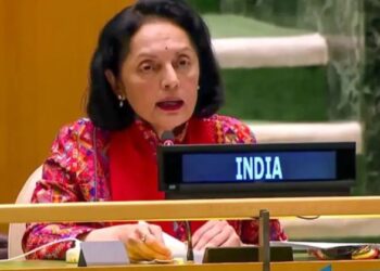 India's representative in the UN, Ruchira Kamboj