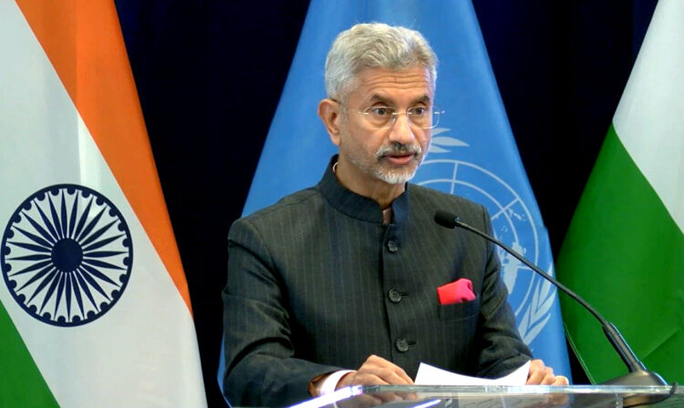 India's External Affairs Minister S Jaishankar