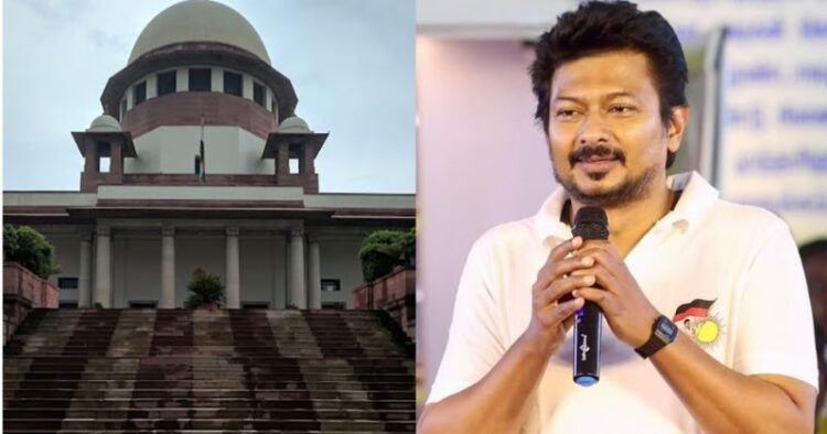 Setback for Udhayanidhi Stalin from the Supreme Court