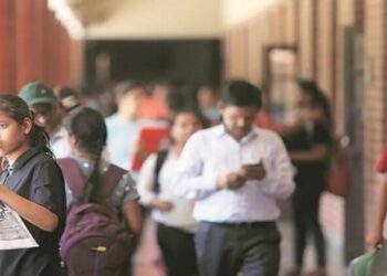 Students at DU Collge (Representative Image)