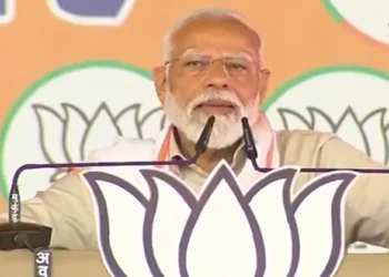 Prime Minister Narendra Modi Addressing a public rally in Bastar, Chhattisgarh (Source: ANI)