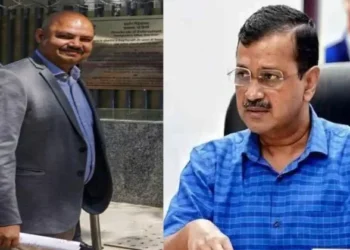 Bibhav Kumar (Left), personal assistant (PA) to jailed Delhi Chief Minister Arvind Kejriwal (Right)