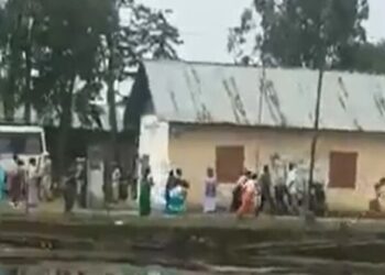 Gunshots fired at a polling booth in Manipur during the Lok sabha Elections