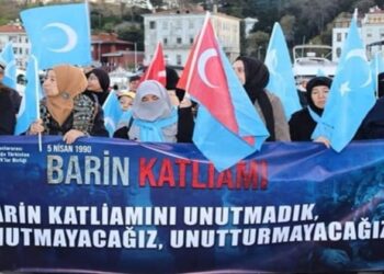 Uyghur activists rally in Istanbul against Chinese oppression 