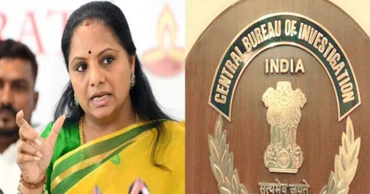 Bharat Rashtra Samithi (BRS) MLC K Kavitha arrested by CBI in Delhi Liquor Policy Scam