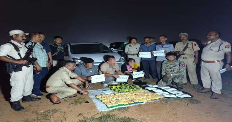 Police confiscate a major haul of frugs in Assam