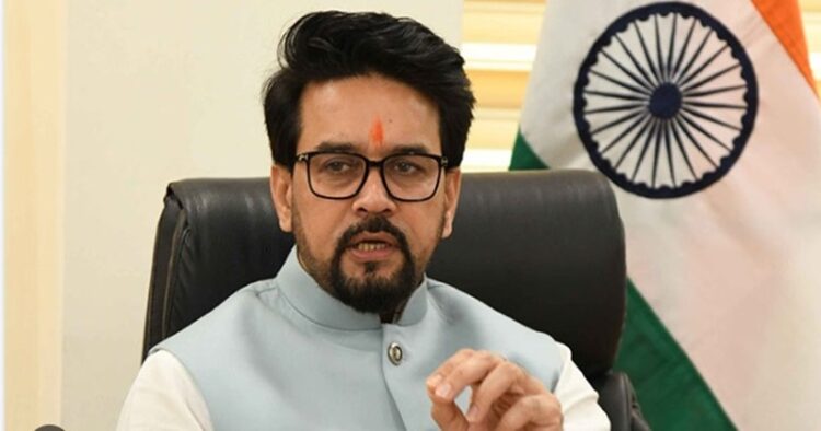 Union Minister for Information and Broadcasting Anurag Thakur