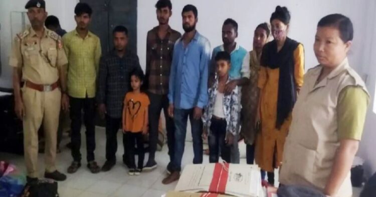 Illegal Bangladeshis arrested