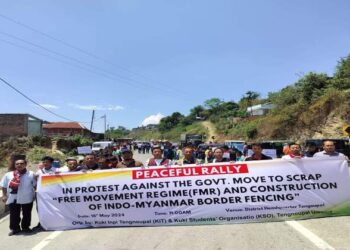 Chin-Kuki organisations protesting against centre's decision to fence India-Myanmar border