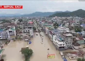 Manipur marred by  severe floods