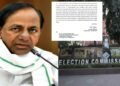 election Commission imposes 48-hour ban on K. Chandrashekar Rao, President of Bharat Rashtra Samithi (BRS)