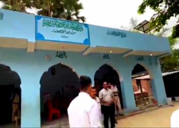 NCPCR team during the visit of the Madrasa in Saran, Image Source: X