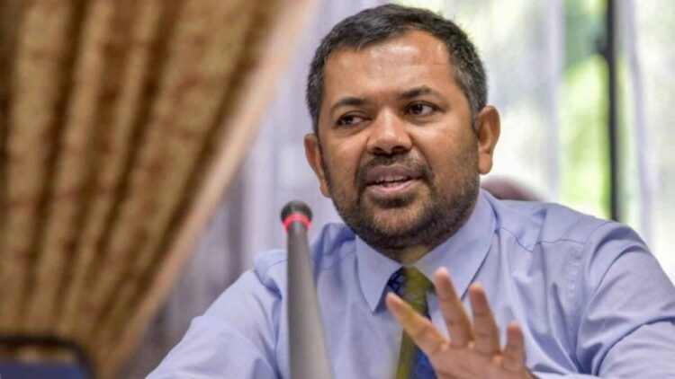 Maldives Foreign Minister Moosa Zameer