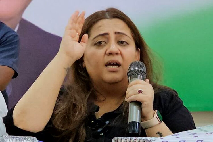 Congress party leader Radhika Khera, image source IBC 24