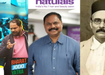 CK Kumaravel, CEO and co-founder of the renowned salon chain "Naturals makes derogatory remarks against Veer Savarkar