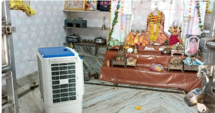 Coolers installed in temples