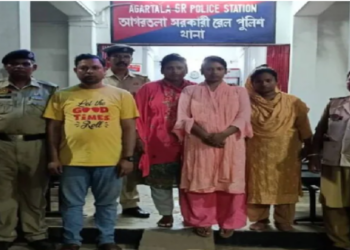 Bangladeshi, Indian aide arrested for Illegale entry into Tripura