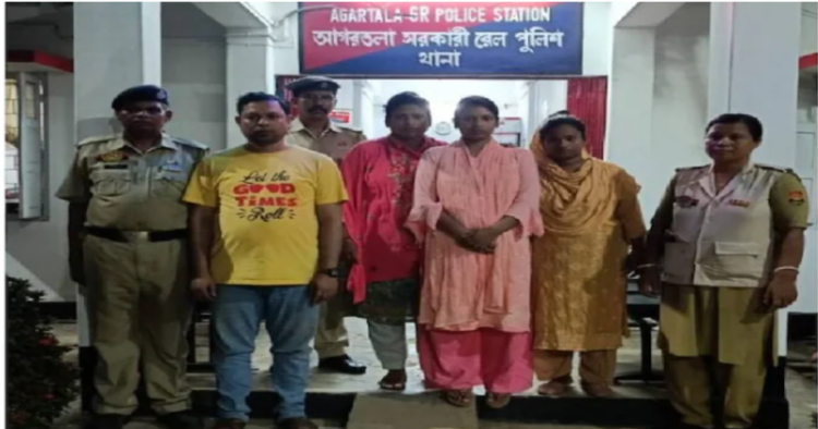 Bangladeshi, Indian aide arrested for Illegale entry into Tripura