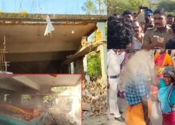 DMK Govt demolishes Amman Temple in Villupuram, Devotees express outrage