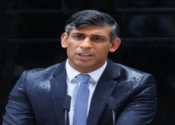 British Prime Minister Rishi Sunak