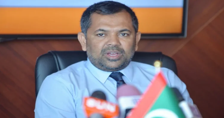 Maldivian Foreign Minister Moosa Zameer