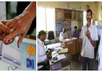 Polling booth in remote Burudmal village near Bhor in Baramati for the first time has almost 95 per cent voter turnout