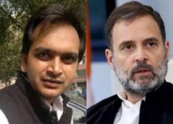 Rahul Gandhi will dump Rae Bareilly if wins both the constituencies reveals senior journalist Adesh Rawal (Image Source: X and Financial Express)